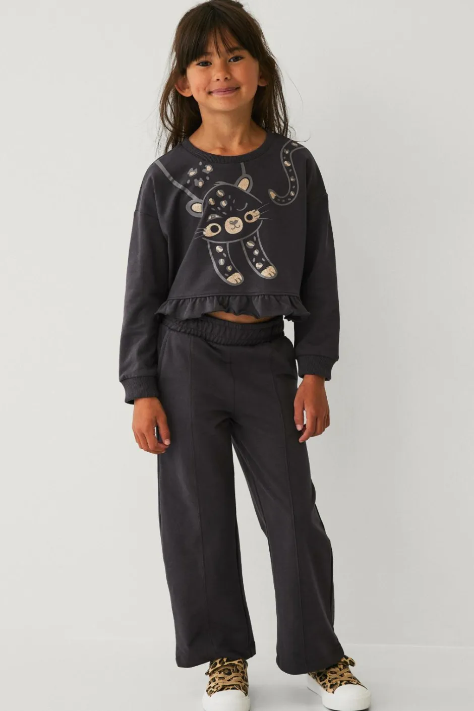 Ellos Collection Sweatpants med brede ben^Børn Bukser & Leggings