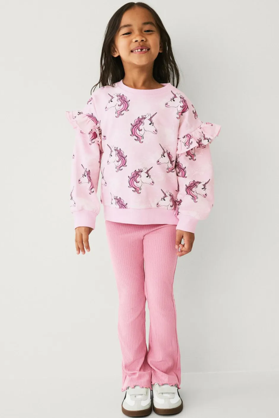 Discount Collection Sweatshirt med flæser Børn Sweatshirts & Hoodies