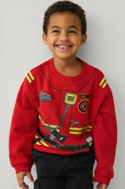 Ellos Collection Sweatshirt med dekorativt tryk^Børn Sweatshirts & Hoodies