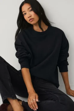 New Collection Sweatshirt med børstet inderside Dame Sweatshirts & Hoodies