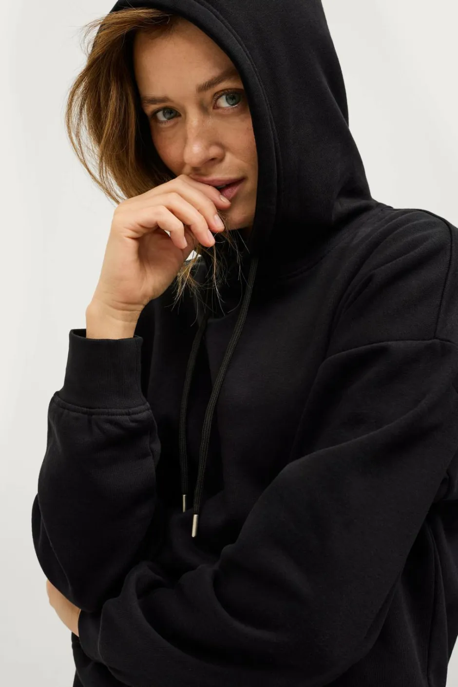 Ellos Collection Sweatshirt med hætte^Dame Basistøj|Sweatshirts & Hoodies