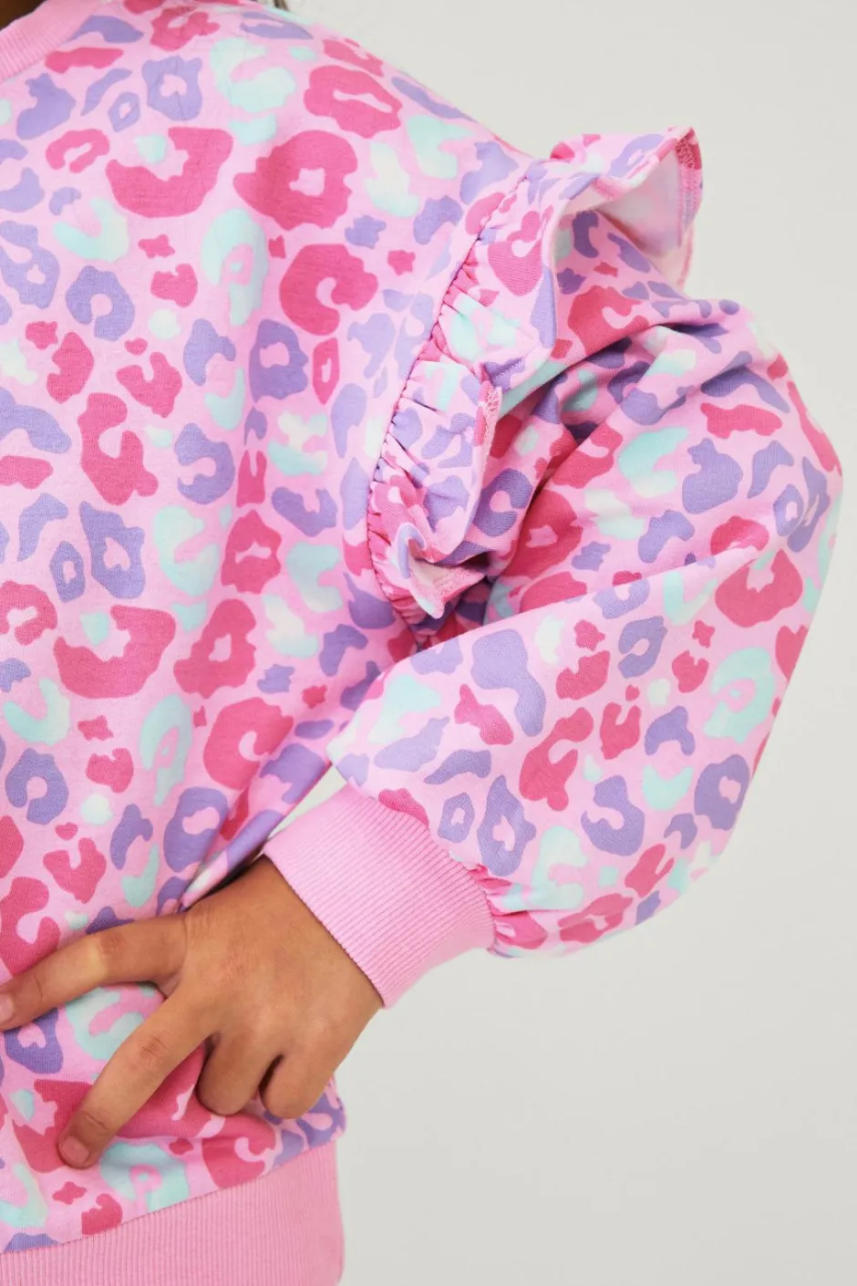 Clearance Collection Sweatshirt med flæser Børn Sweatshirts & Hoodies
