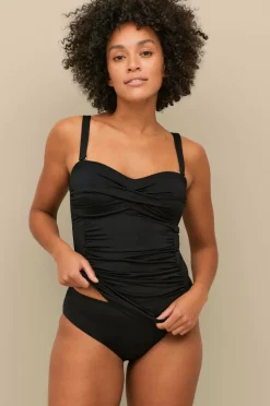 New Collection Tankini med vatterede skåle og formende effekt Dame Bikinier & Bikinidele