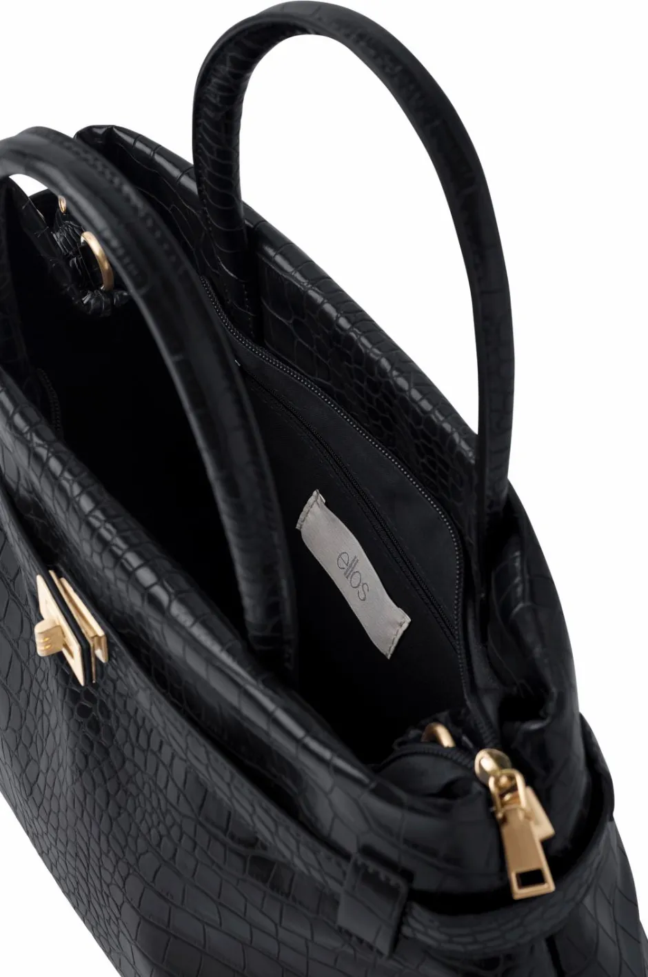 Online Collection Taske med gulddetaljer Dame Tasker