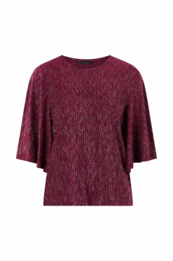 Outlet Collection Top med sommerfugleærme Dame Toppe & Tank-Toppe