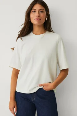 Hot Collection Top i kraftig strik Dame Basistøj
