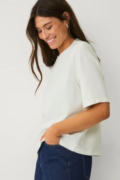 Hot Collection Top i kraftig strik Dame Basistøj