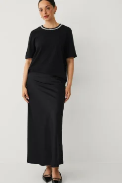 Outlet Collection Top med rhinsten Dame Toppe & Tank-Toppe