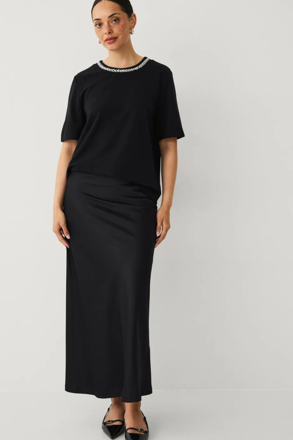 Outlet Collection Top med rhinsten Dame Toppe & Tank-Toppe