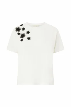 Discount Collection Top med blomsterapplikationer Dame Toppe & Tank-Toppe