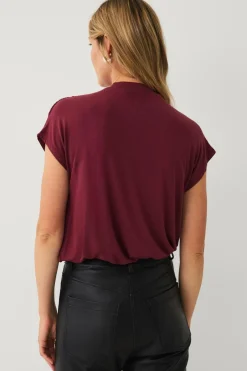 Ellos Collection Top med rynkede detaljer^Dame Toppe & Tank-Toppe
