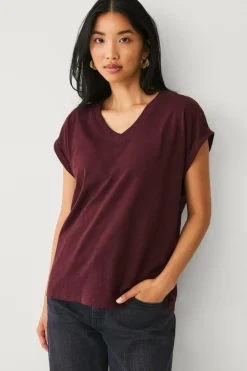 Ellos Collection Top med v-hals^Dame Basistøj|Toppe & Tank-Toppe