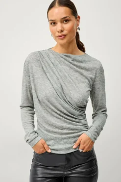 Clearance Collection Top med drapering Dame Toppe & Tank-Toppe