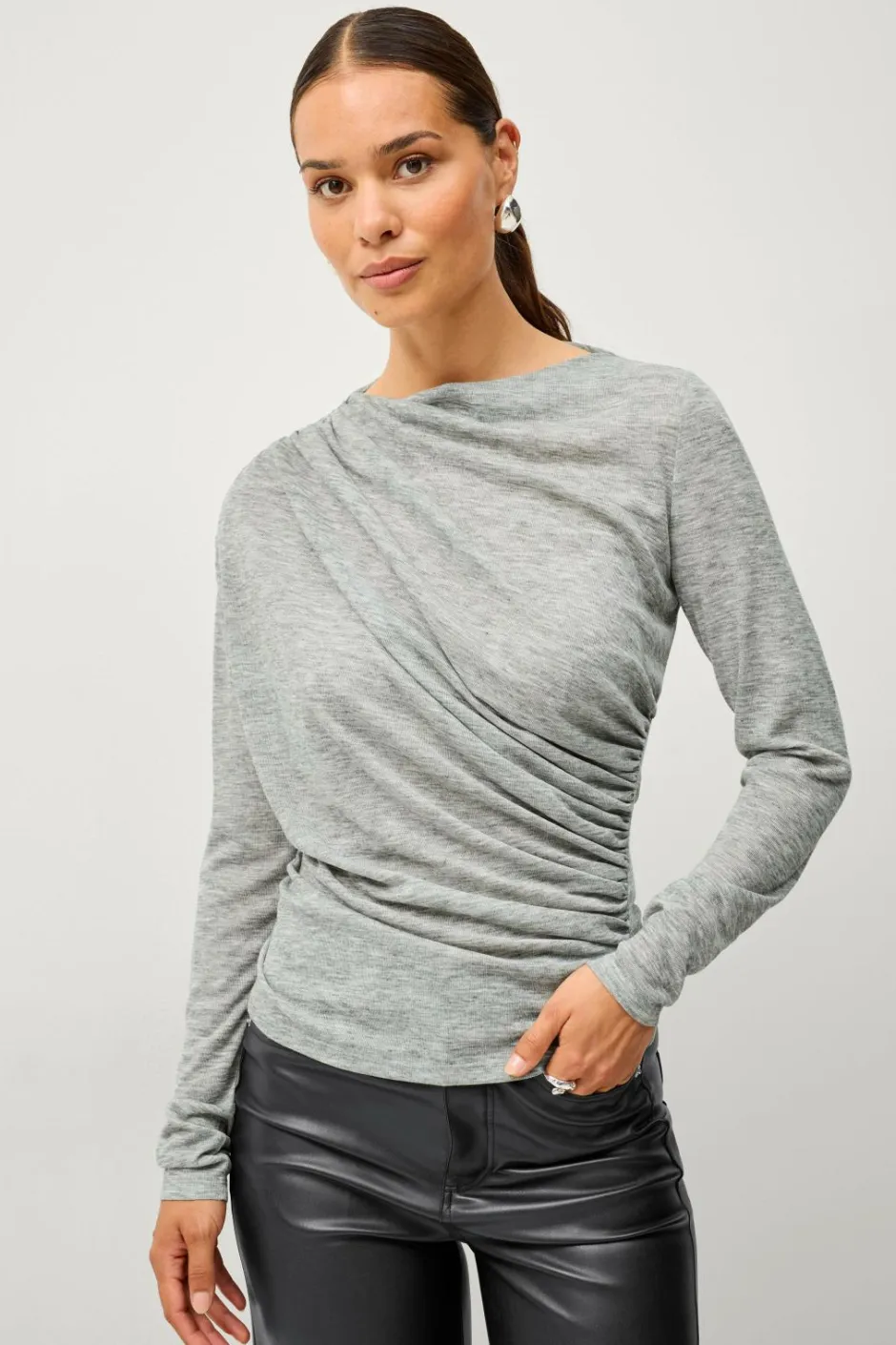 Clearance Collection Top med drapering Dame Toppe & Tank-Toppe