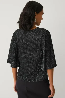 Ellos Collection Top med sommerfugleærme^Dame Toppe & Tank-Toppe
