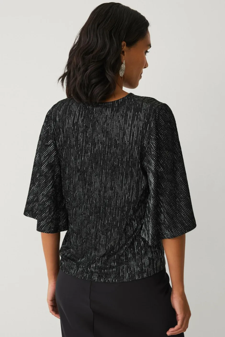 Ellos Collection Top med sommerfugleærme^Dame Toppe & Tank-Toppe