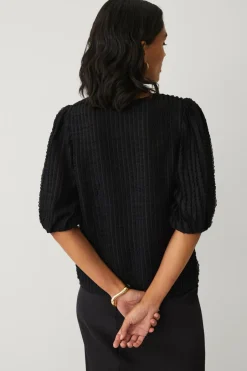 Online Collection Top med struktur Dame Toppe & Tank-Toppe