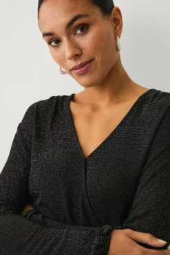 Ellos Collection Top med peplumdesign^Dame Toppe & Tank-Toppe