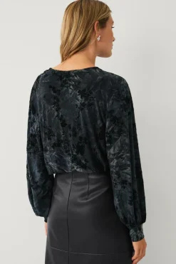 Collection Top med ballonærmer Dame Toppe & Tank-Toppe