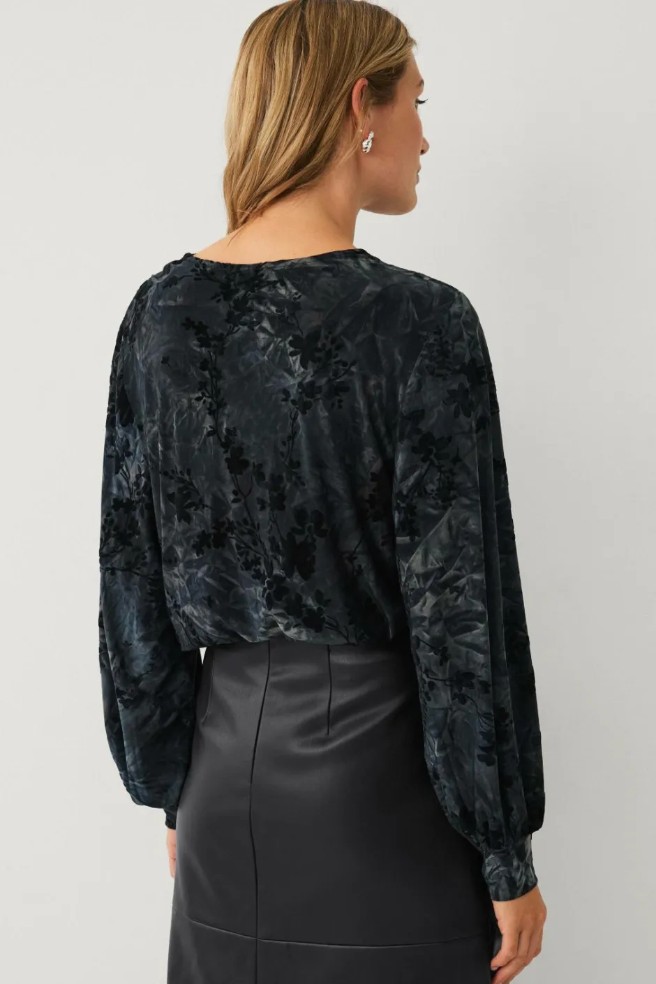 Collection Top med ballonærmer Dame Toppe & Tank-Toppe