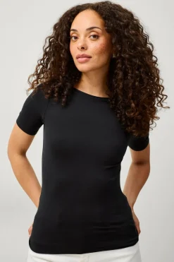 Sale Collection Top med Bådhals Dame Basistøj|Toppe & Tank-Toppe