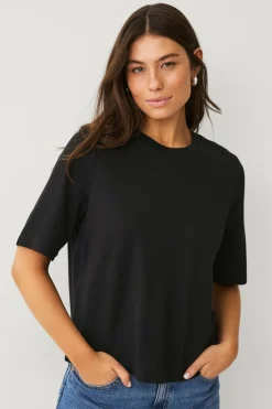 Clearance Collection Top i kraftig strik Dame Basistøj
