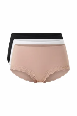 Best Collection Trusser med hipster-design 3-pak Dame Trusser