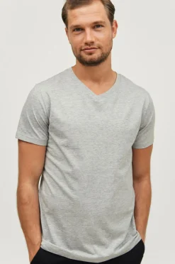 Clearance Collection T-shirt Karl V-neck T-Shirts & Tanktoppe|Basistøj