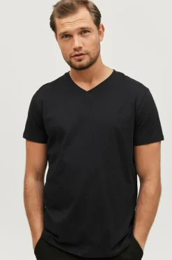 Outlet Collection T-shirt Karl V-neck Basistøj|T-Shirts & Tanktoppe