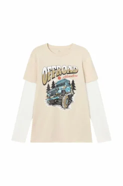 Outlet Collection T-shirt med falske ærmer Børn Toppe & T-Shirts