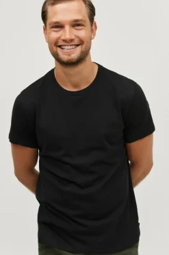 New Collection T-shirt med rund hals Basistøj|T-Shirts & Tanktoppe