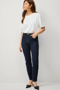 Ellos Collection T-shirt i bomuld med afslappet pasform^Dame Basistøj|Toppe & Tank-Toppe