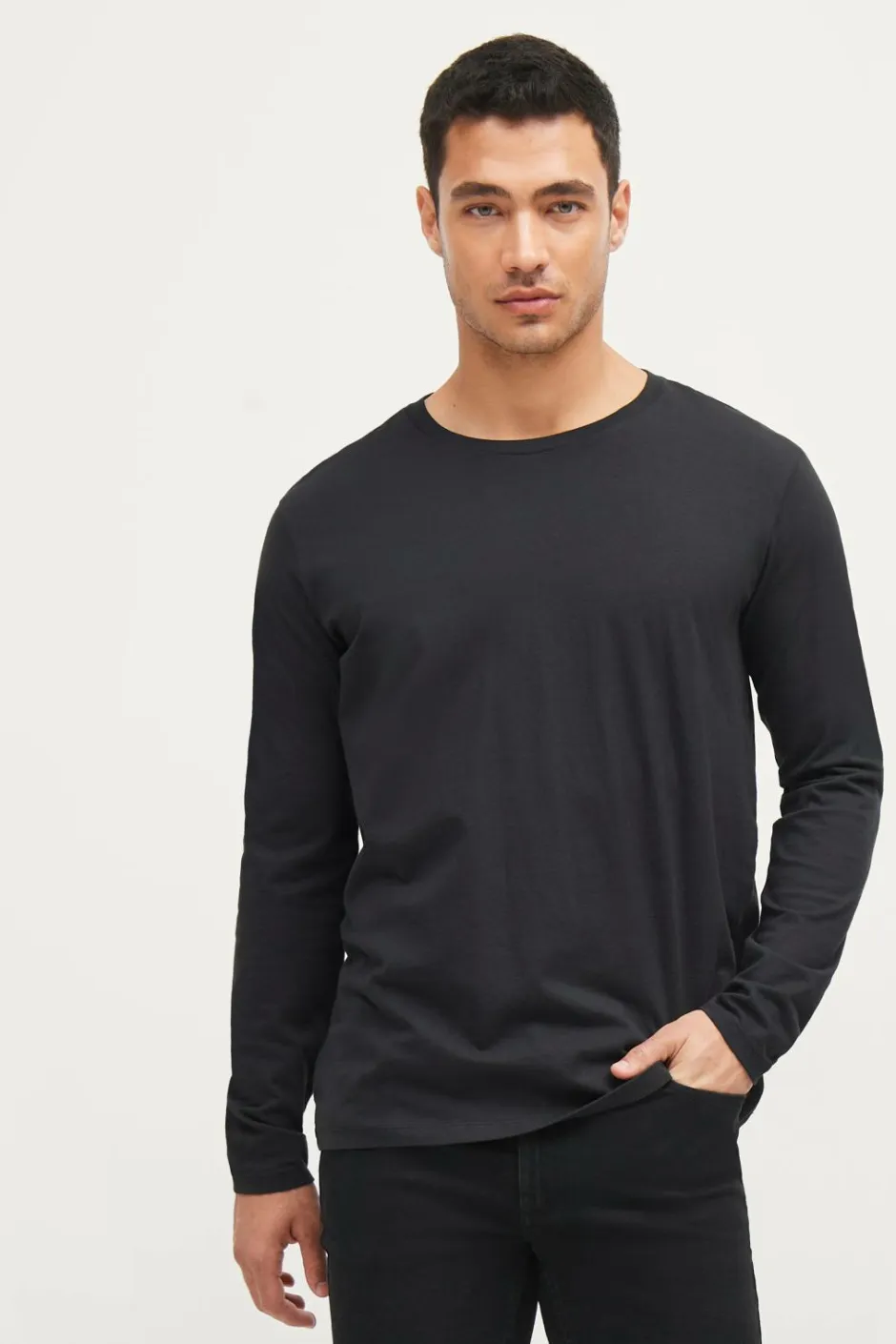 Ellos Collection T-shirt Keith L/S^ Basistøj|T-Shirts & Tanktoppe