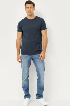 Online Collection T-shirt med rund hals Basistøj|T-Shirts & Tanktoppe