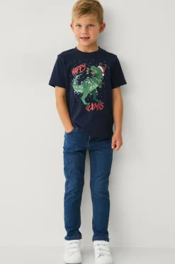 Discount Collection T-shirt med et julemotiv Børn Toppe & T-Shirts