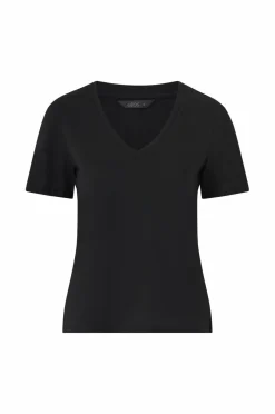 Best Collection T-shirt med v-hals Dame Basistøj
