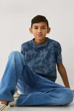 Online Collection T-shirt med printet mønster Børn Toppe & T-Shirts