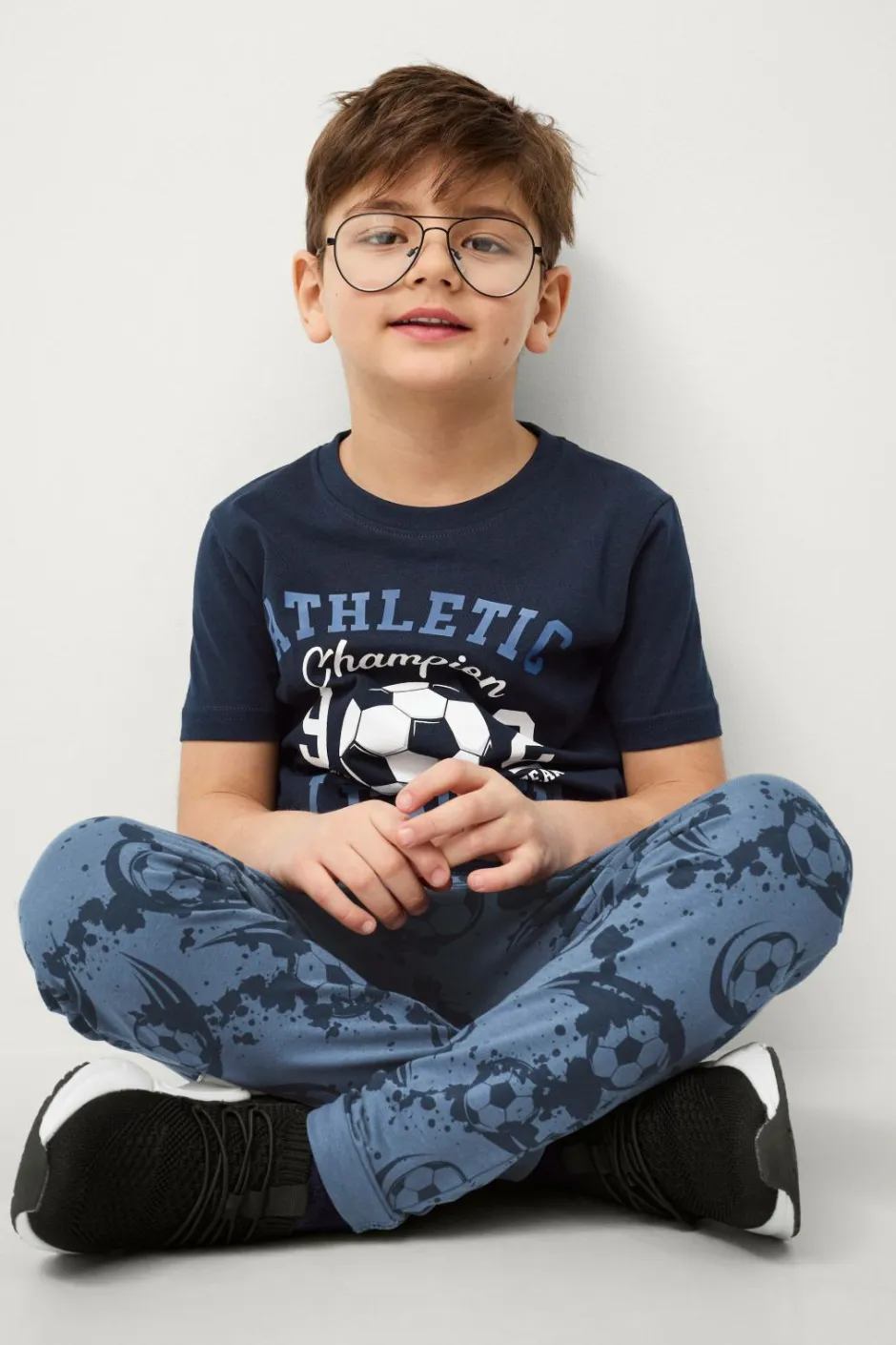 Collection T-shirt + bukser Jeffrey Set Børn Sæt Til Børn