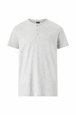 New Collection T-shirt med knaplukning T-Shirts & Tanktoppe