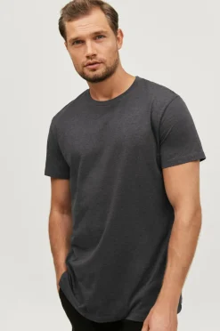 Online Collection T-shirt med rund hals Basistøj|T-Shirts & Tanktoppe
