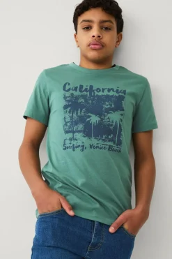 Hot Collection T-shirt i bomuld Børn Toppe & T-Shirts