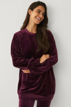 Online Collection Tunika i velour Dame Loungewear & Homewear