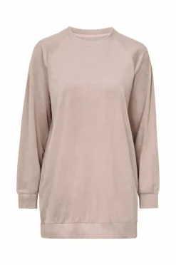 Hot Collection Tunika i velour Dame Loungewear & Homewear|Tunikaer