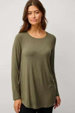 Sale Collection Tunika i viskosestrik Dame Tunikaer