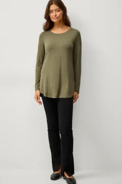 Sale Collection Tunika i viskosestrik Dame Tunikaer