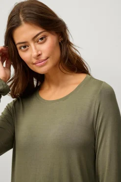 Sale Collection Tunika i viskosestrik Dame Tunikaer