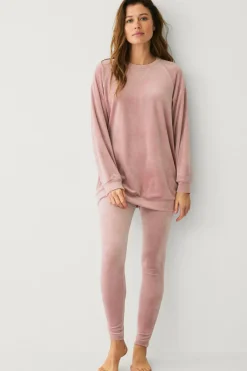 Ellos Collection Tunika i velour^Dame Loungewear & Homewear|Tunikaer