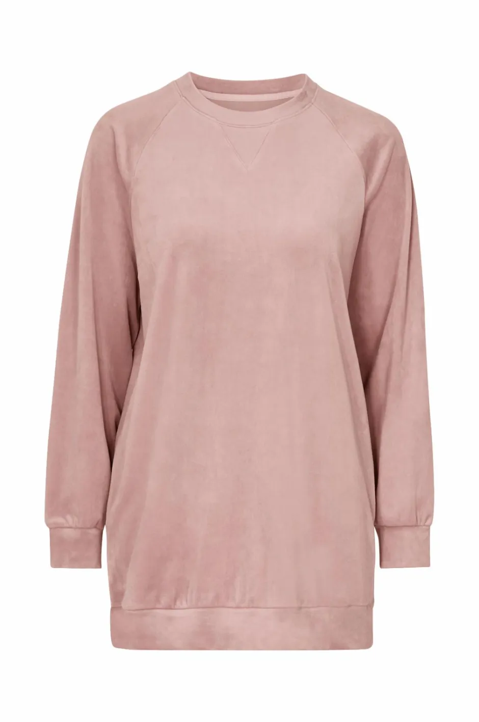Ellos Collection Tunika i velour^Dame Loungewear & Homewear|Tunikaer