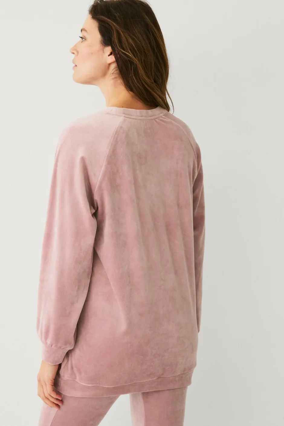 Ellos Collection Tunika i velour^Dame Loungewear & Homewear|Tunikaer