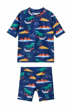Ellos Collection UV-sæt med top og shorts^Børn Badetøj